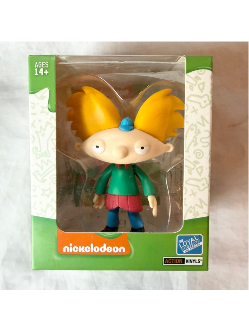 NIP 2018 Nickelodeon Hey Arnold Loyal Subjects Action Vinyl Posable Figure 1:40